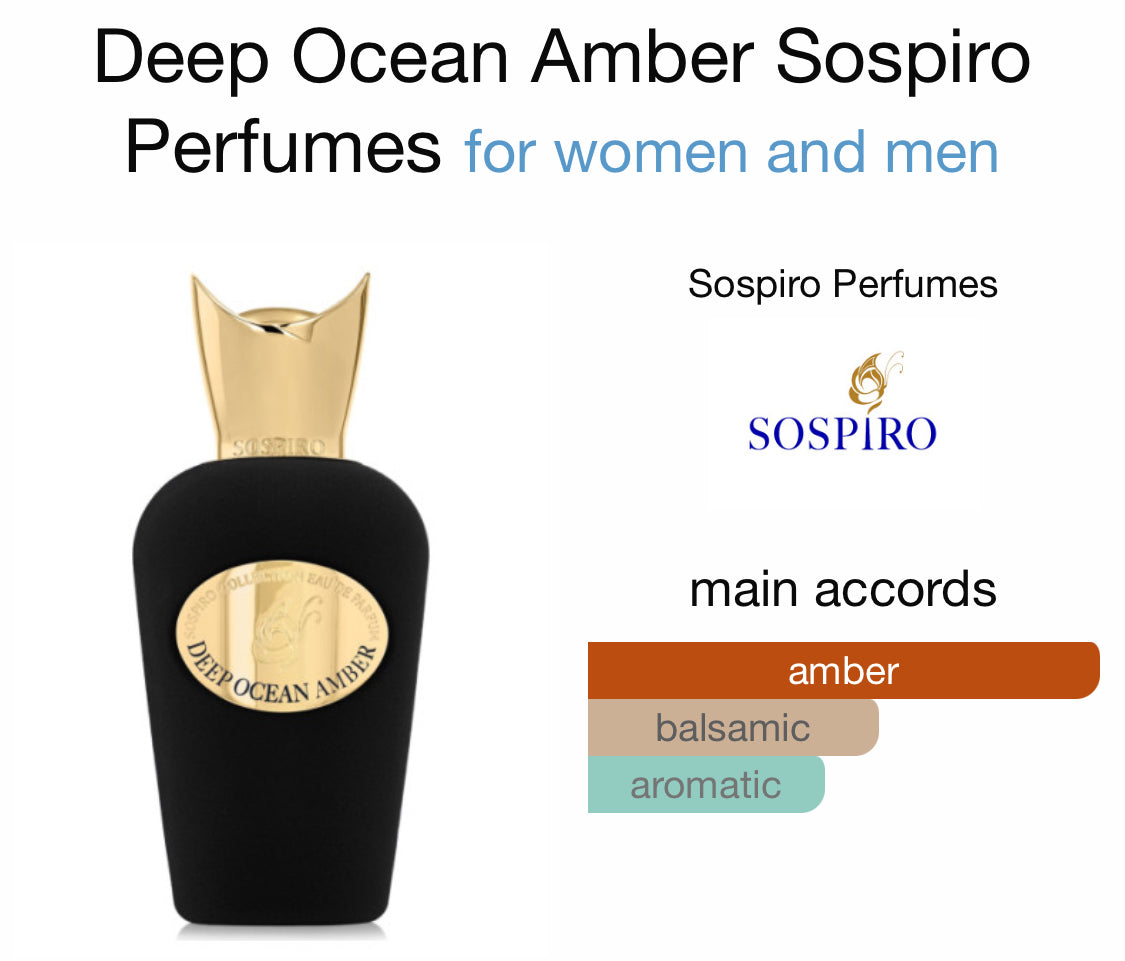 Sospiro - Deep Ocean Amber