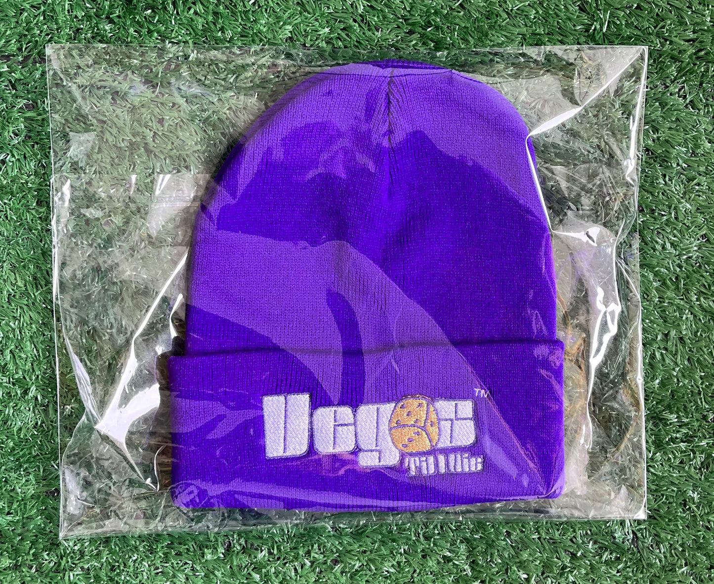 Vegas Til I Die™ - ‘Omega & Gold’ Knit Beanie