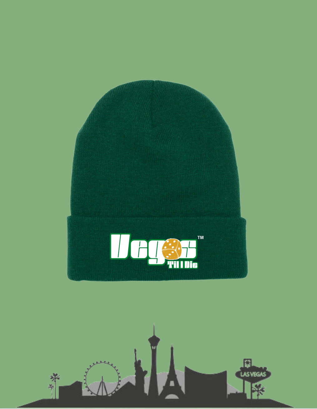 Vegas Til I Die™ - ‘Rancho & Gold’ Beanie