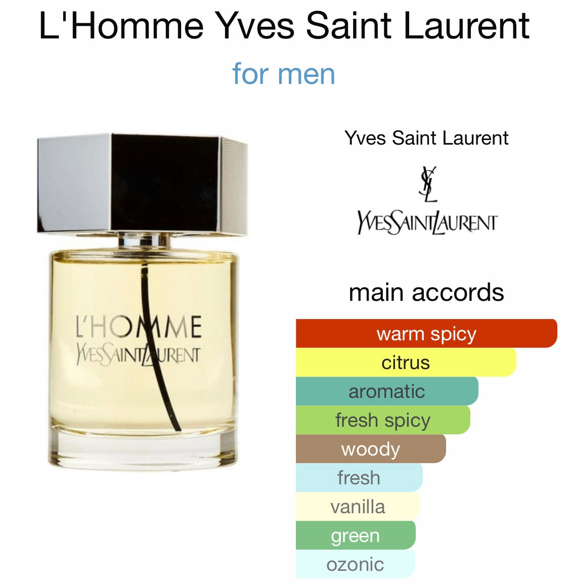 Yves saint laurent accords hot sale