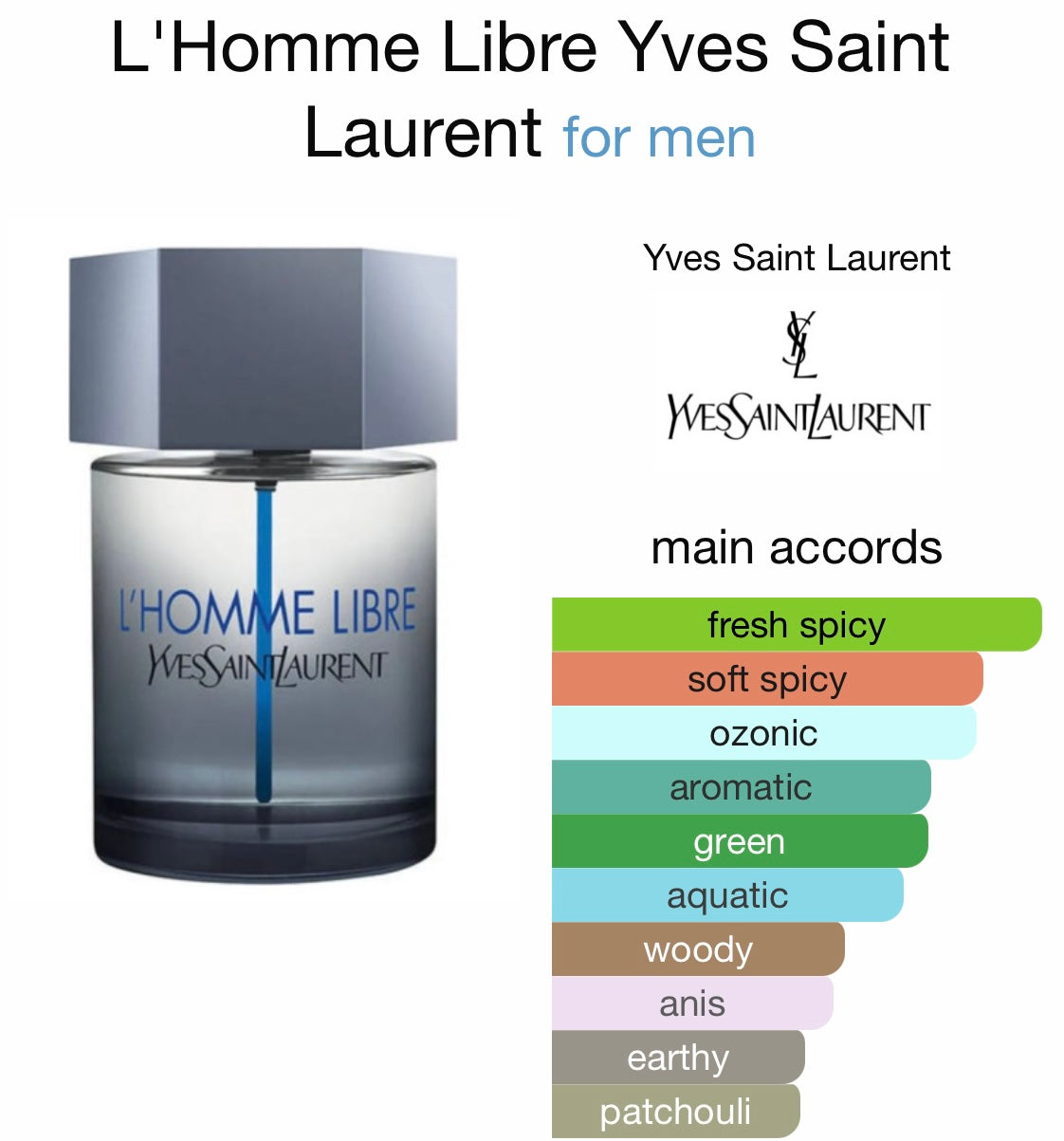 Yves Saint Laurent L’Homme Libre - Main Image