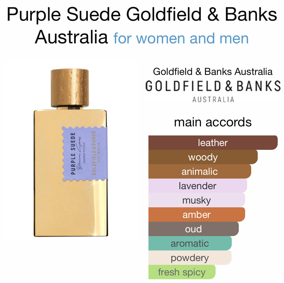 Goldfield & Banks - Purple Suede