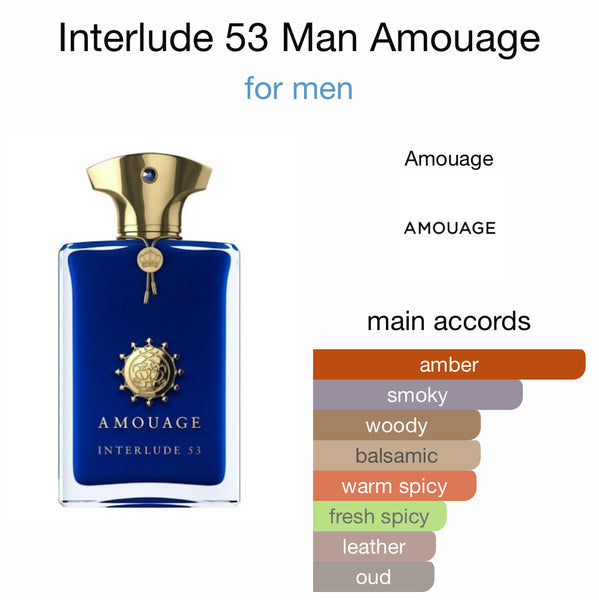 AMOUAGE インタールード INTERLUDE 53 MAN Amouage Interlude 53 Extrait De Parfum Spray 3.4 oz Fragrances