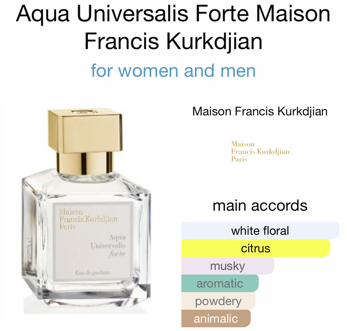 Maison Francis Kurkdjian - Aqua Universalis Forte