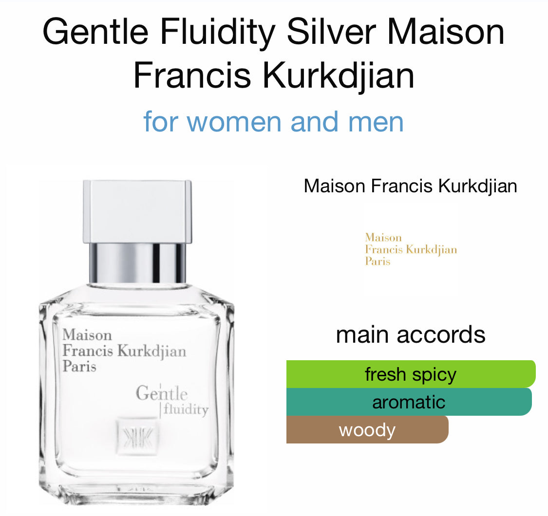 Maison Francis Kurkdjian - Gentle Fluidity Silver