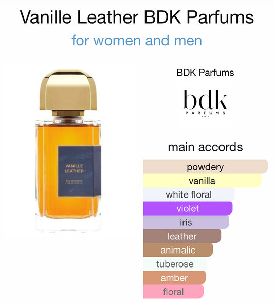 BDK Parfums - Vanilla Leather