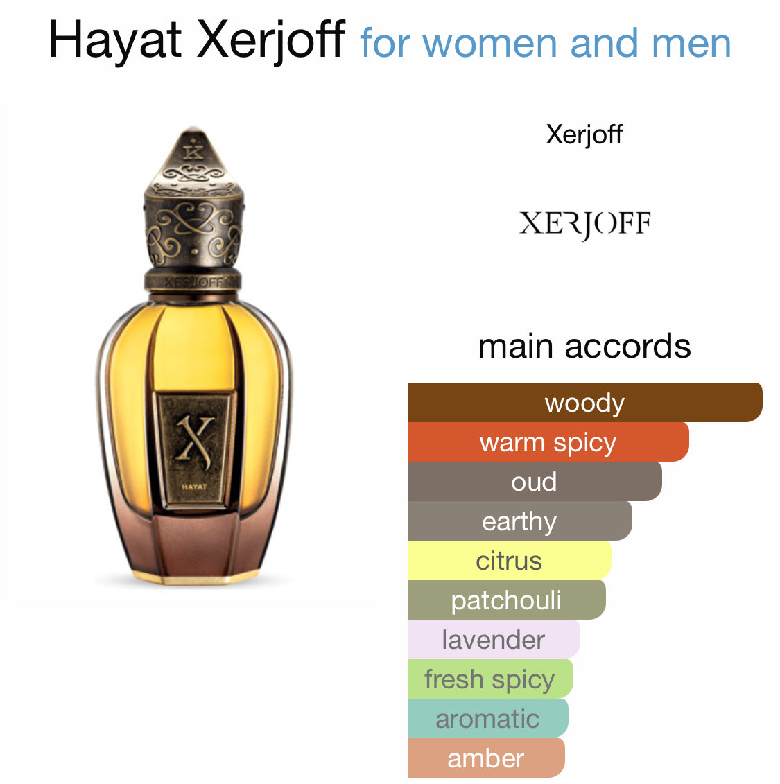 Xerjoff - Hayat