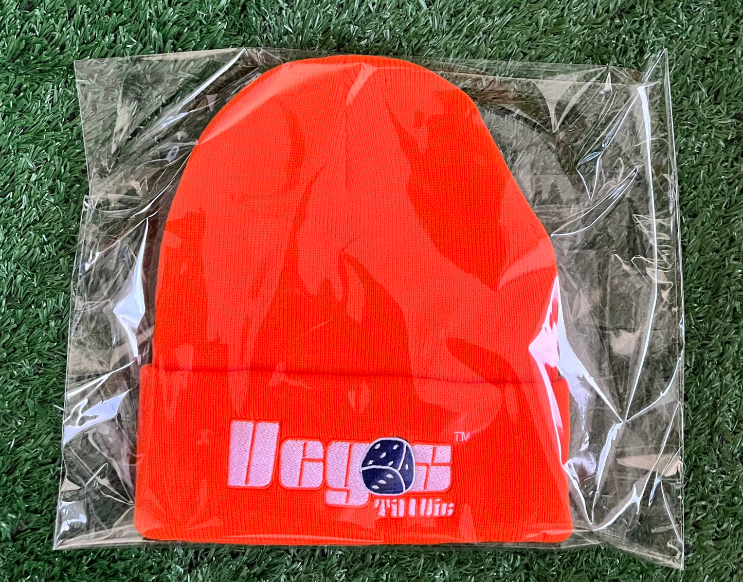 Vegas Til I Die™ - ‘Hooters & Denim’ Satin Lined Beanie