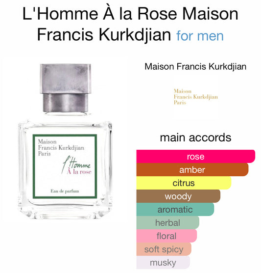 Maison Francis Kurkdjian - L’Homme A la Rose