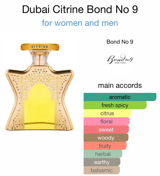 Bond No. 9 - Dubai Citrine