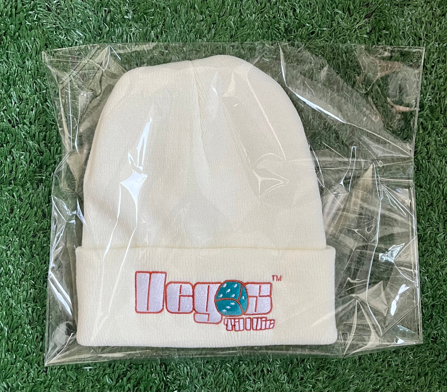 Vegas Til I Die™ - ‘WHAT IN THE NFL’ Satin Lined Beanie