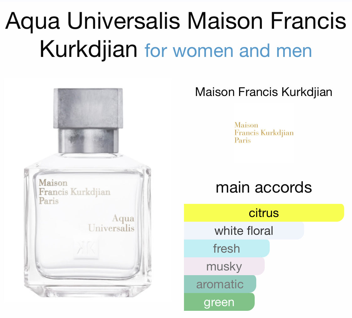 Maison Francis Kurkdjian - Aqua Universalis