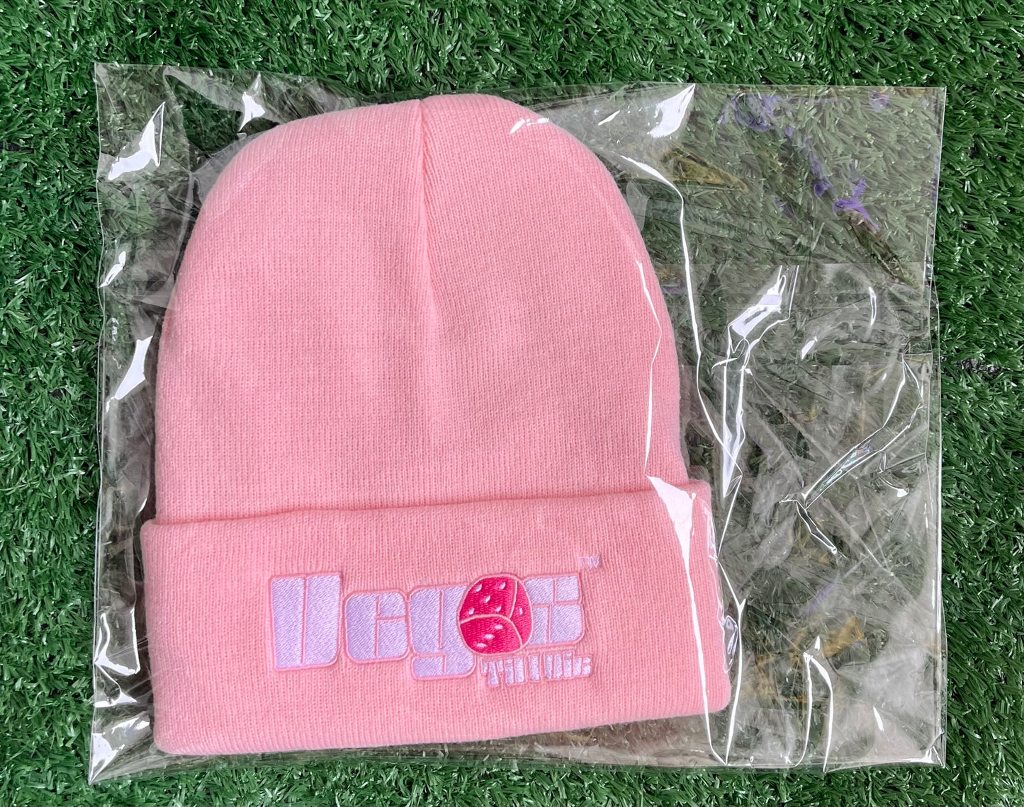 Vegas Til I Die™ - ‘Flamingo’ Satin Lined Beanie