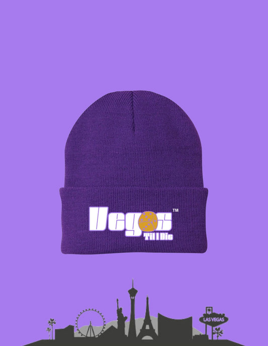 Vegas Til I Die™ - ‘Omega & Gold’ Knit Beanie