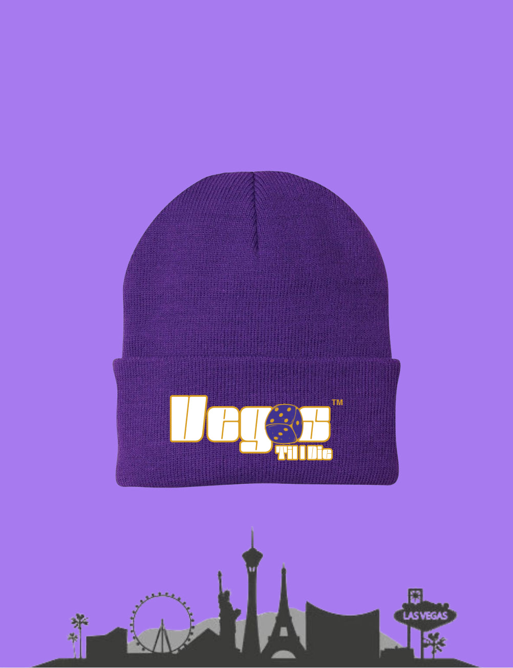 Vegas Til I Die™ - ‘Omega’ Knit Beanie