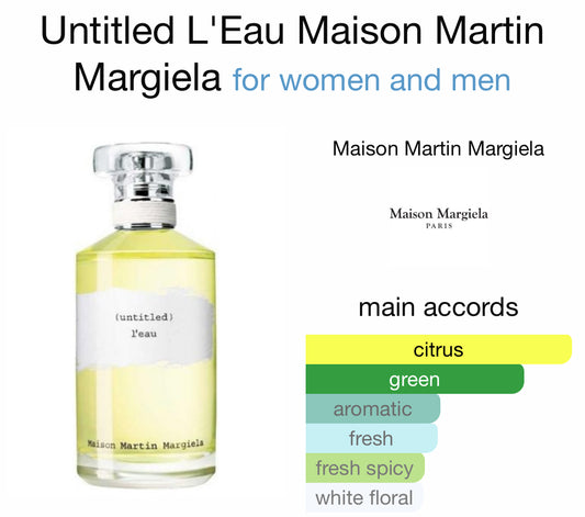 Maison Martin Margiela - Untitled L’Eau