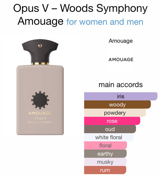 Amouage - Opus V Wood Symphony