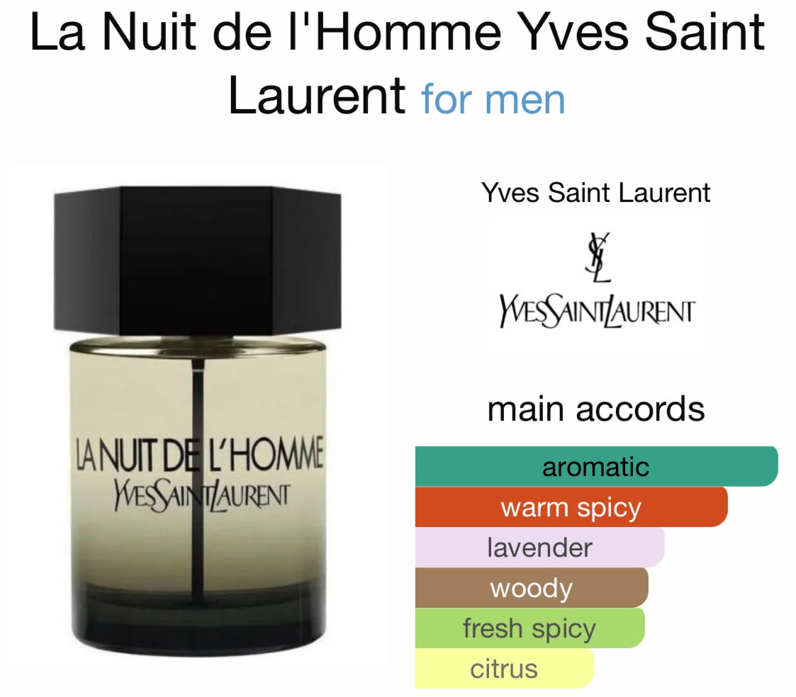 Yves Saint Laurent La Nuit de l’Homme