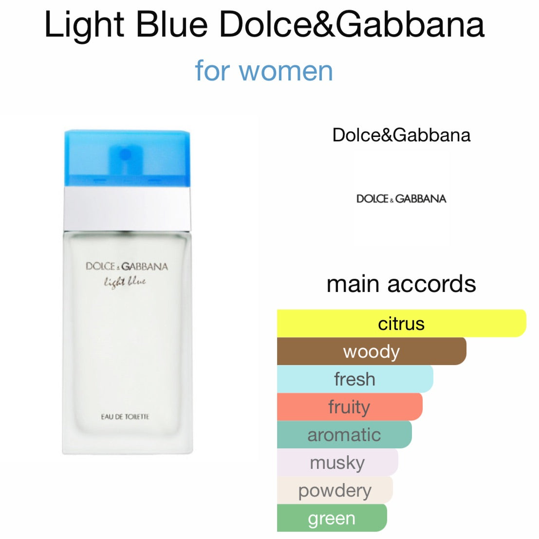 Dolce & Gabbana Light Blue Pour Femme