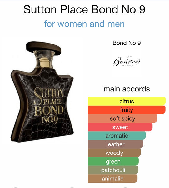 BOND No.9 SUTTON PLACE 香水 Bond No. 9 Sutton Place Eau De Parfum Spray, 3.3 oz, Amber